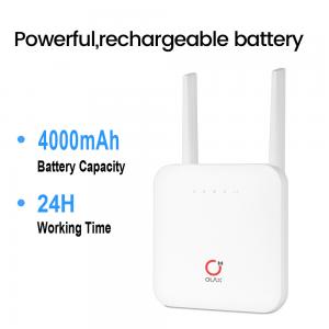 China White OLAX AX6 PRO 4g Wireless Router CPE 4000mah 12V DC Power Adapter on sale