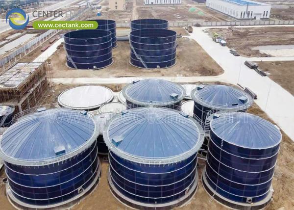 Buy 50,000m³ Glass Fused to Steel Leachate Storage Tanks with Low Project Budget: A Cost-Effective Solution for Efficient Waste Management at wholesale prices