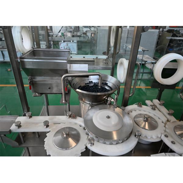 Vial Filling and Capping Machine 5-30ml Liquid Pharma Filling And Stoppering GMP standard