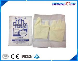 China BM-6001 Wholesale Hospital Medical Surgical Sterile Latex Glove/Nature Latex Gloves on sale
