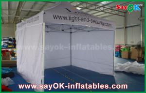 Quality Easy Up Pop Up Tent White Promtional Aluminum Folding Tent  Canopy Tent For Advertising for sale