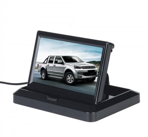 Buy 5'' Foldable Car Rear View Monitor Compact Structure Easy Installation at wholesale prices