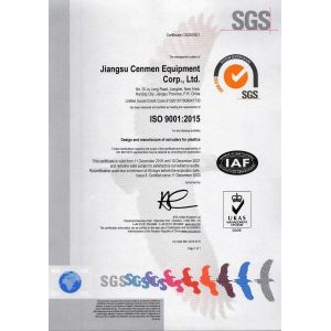Jiangsu Cenmen Equipment Corp.,ltd Certifications