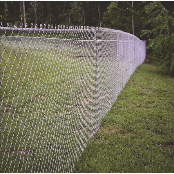 6 Foot Galvanized Chain Link Fence Pvc Coated Green Black Hot Dipped Diamond Hole