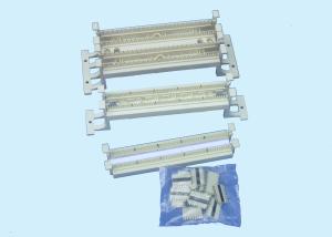 China rack mount 110 patch panel block with holder / ethernet patch panel on sale