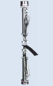 Quality 40mm Clamp Tensile Tester Grips UTM-HZ-A010 For Tensile Testing Min Load Cell 200N for sale