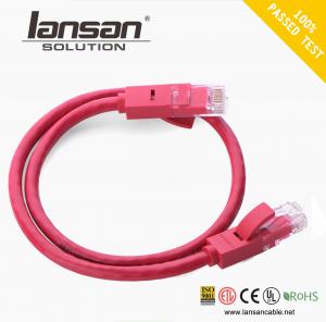 China High quality Copper Cat6 UTP Patch Cord 10/100/1000Mbps Transfer Rate on sale
