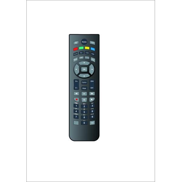 2.4g Bluetooth Remote For Smart Tv Elegant Outlook Excellent Texture