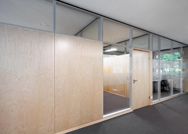 Buy melamine panel solid panel partition wall for office customized size at wholesale prices