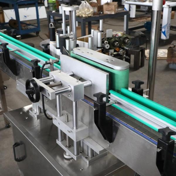 Round / Square Wine Bottle Label Applicator , High Quality Wine Label Maker Machine