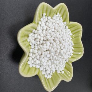 China Efficient  White Filling Granule Barium Sulfate Masterbatch With PP Carrier on sale
