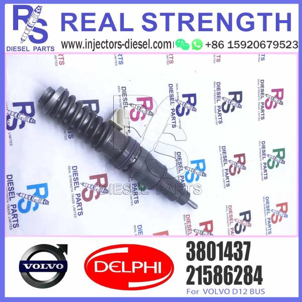 High Performance Common Rail Fuel Injector BEBE4C13001 3801437 for D12 BUS