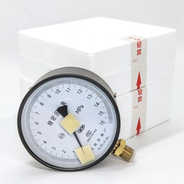 1/4" NPT Connection Digital Analog Pressure Gauge SS316 For Boilers