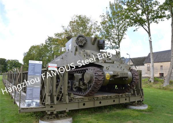 Buy Lightweight Army Military Bailey Bridge Temporary Or Permanent Steel Structure Composite Panel at wholesale prices