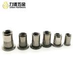Cold Galvanized Blind Rivet Nuts , Flat Head Rivet Nut M8 M10