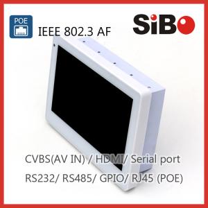 On Wall Android Touch Screen With PoE Wall External Mounting For Smart Home System