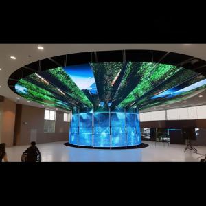 China Full Color Module Size P3/P3.91/P4/P4.81/P5/P6 Indoor Flexible LED Screen Display with High Contrast and Brightness on sale