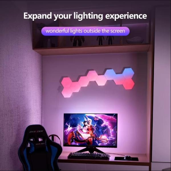 Buy RGB LED Gaming Light Bar With Remote Control HDMI2.0 Compatibility Multiple Lighting Modes at wholesale prices