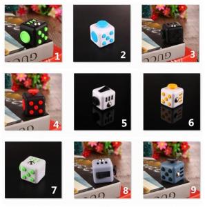 China Magic Fidget Puzzle Cube Anti-anxiety Adults Stress Relief Kid Toy Black on sale