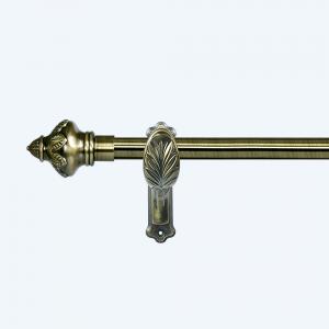 China 35mm Curtain Rod Set Windows Accessories with big strong bracket on sale