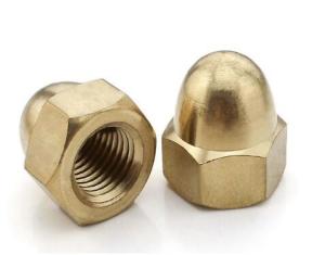 Quality Acorn Nuts m3 m4 m5 m6 m8 m10 to m22 Copper Bronze Brass Cap Nut Acorn Dome Head Hex Nuts for sale