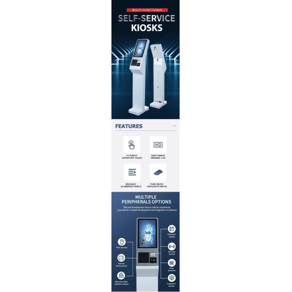 LCD Capacitor Touch Screen Kiosk Pos Terminal Cash Register Service Payment