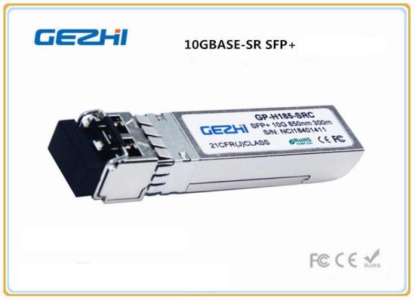 Buy 300m SFP+ Optical Transceiver , 10G - SFP - SR 10G SFP + Transceiver Module at wholesale prices