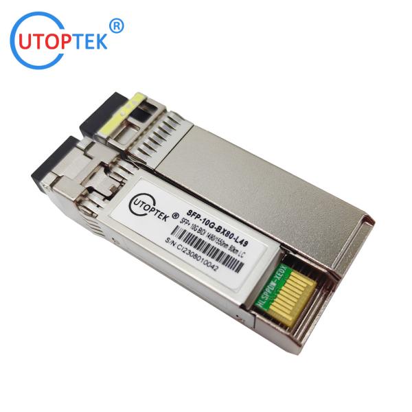 10g SFP+ Bidi 80km 1550nm/1490nm LC Connector SFP Module transceiver for cisco/huawei