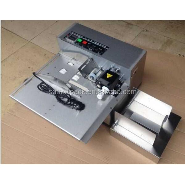 Automatic Solid Ink Coding Machine MY-380 Batch/Date/Expiry Number Printer for Paper, Film Packaging & Labels with Hot Ink Rolls