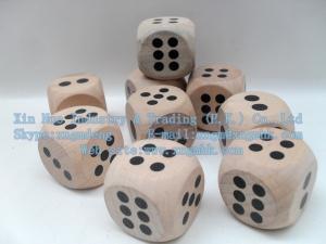 China Wooden dice, wooden dice, Leisure Products、wood Game Dice on sale