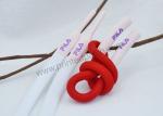 Silicone End L125cm Elastic Drawstring Cord Cotton Cord For Drawstring Bags