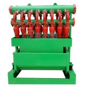 Quality 180m3/h Polyurethane Hydrocyclone System , Multi - Function Mud Desilter for sale
