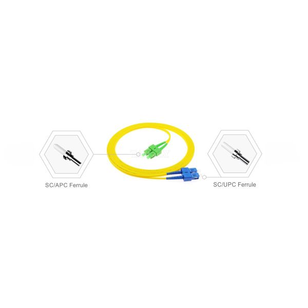 Fiber Optic Patchcord LC/Sc/FC/St Singlemode/Multimode Upc/APC Simplex/Duplex Jumper for FTTH Data Center Telecom