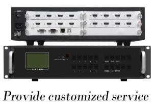 China 8 In 8 Out Deface 4k HDMI LCD Video Wall Controller 3x3 1x2 1x3 2x1 3x1 2x2 on sale
