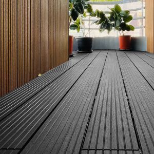 Buy cheap UV Protection WPC Decking Panel Composite Lumber Decking Boards ISO from wholesalers