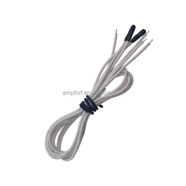 Ultra Soft NTC Thermistor Temperature Thermal Sensor MF52D 10K 3435 With Silicone High Voltage Wire