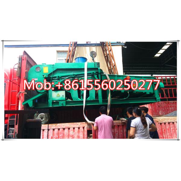 Split screen equipment parallel vibration sorghum grain throwing cleaning machine