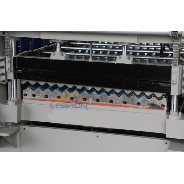 Floor Deck Corrugated Sheet Roll Forming Machine Quenched Fully Automatic