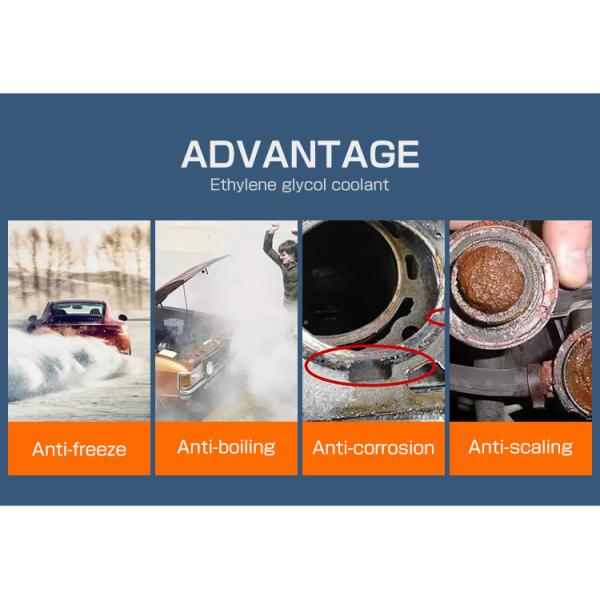 Long Life Car Engine Coolant Cooling System Products Efficient Heat Absorption