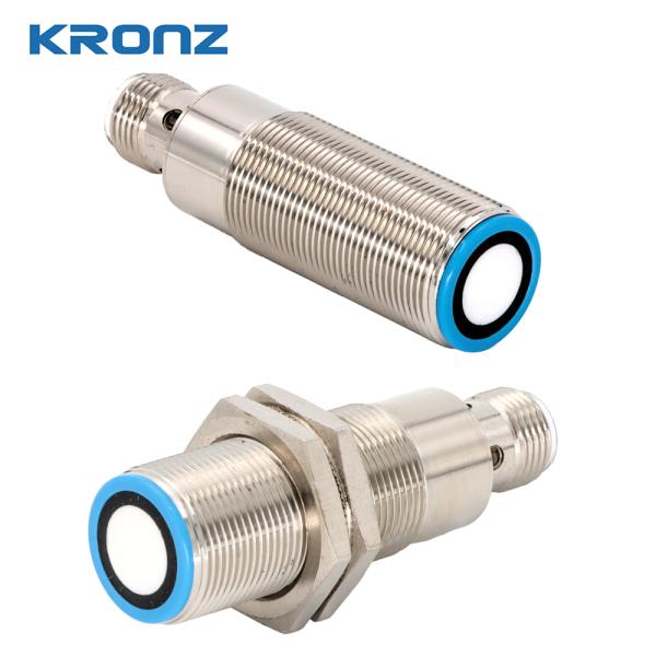 U18 Industrial Ultrasonic Sensors 50-500mm Detection Range 0-50mm Blind Zone