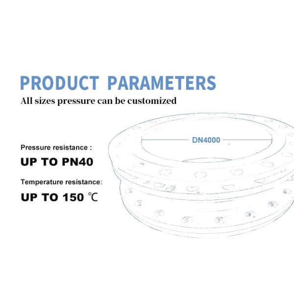 EPDM Rubber Expansion Joint with Galvanised Carbon Steel Floating Flange for Condenser Pump Discharge