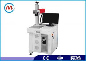 Quality CE / FDA 20W Fibre Laser Marking Machine For Metal / Glass / Plastic for sale