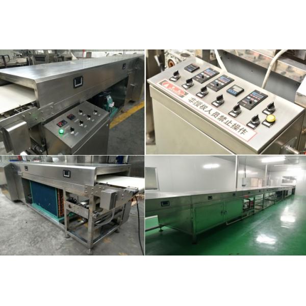 Stainless Steel Chocolate Depositor Machine , Chocolate Chips Making Machine