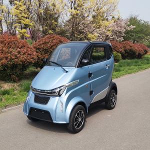 Quality Rear Disc Brake Lithium Battery Leather Seat Electric Four Wheeler Fast Charging for sale