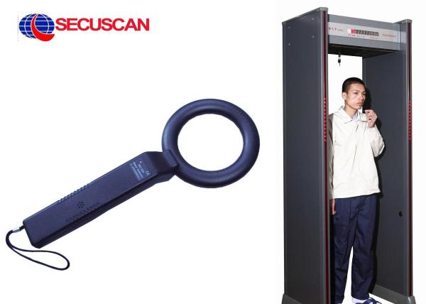 Buy Black Metal Detector Handheld Body Scanner for Detect Weapons at wholesale prices