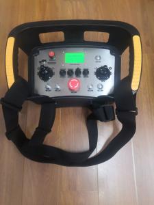 2000m Wireless Tower Crane Remote Control 433MHz Front And Rear 2 Speed