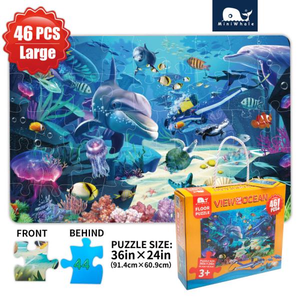 Smooth Varnish 1.0mm Thickness Rectangle Cardboard Puzzles CMYK