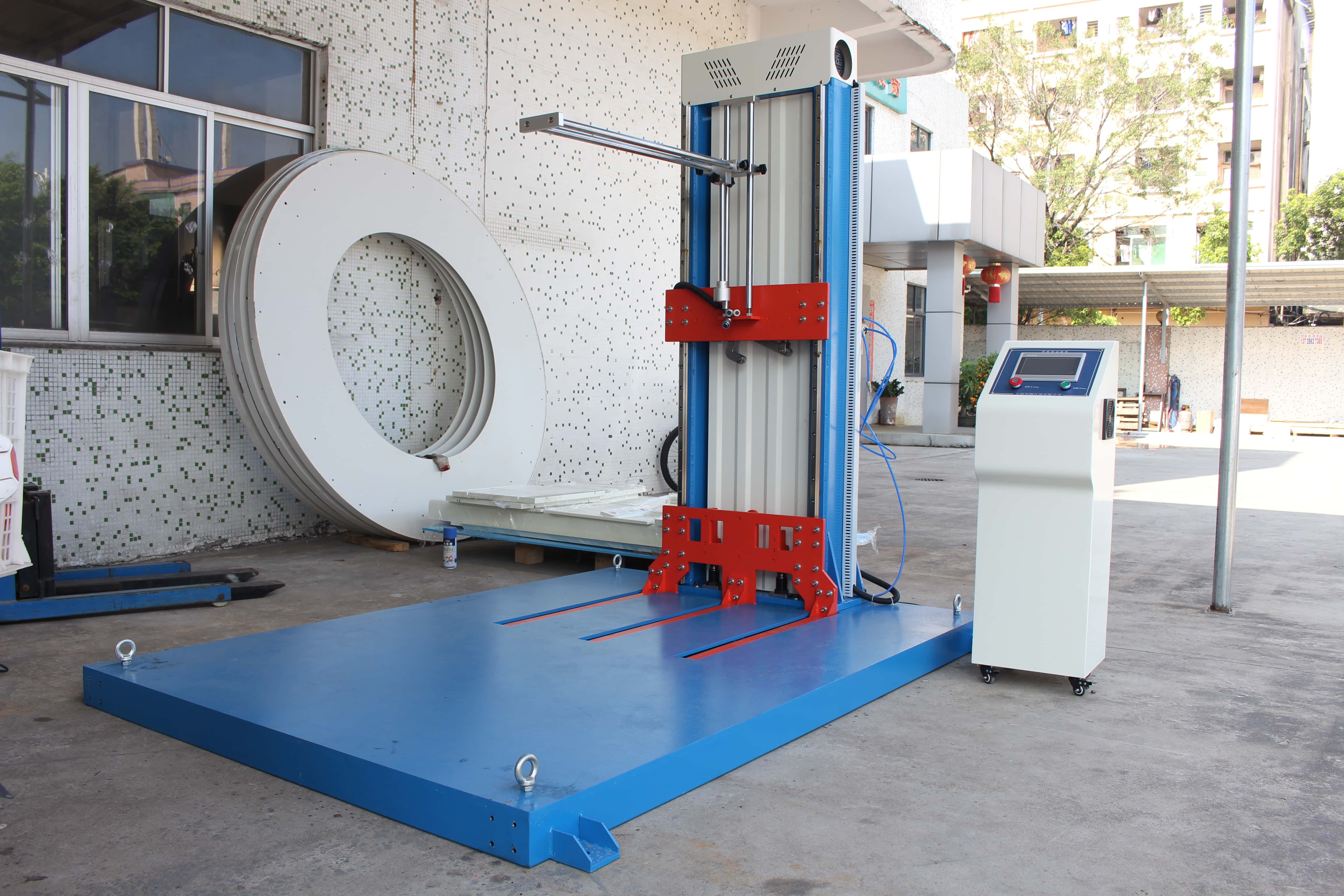 ASTM D5276 ISTA 1A Zero Drop Tester Package Zero Height Free Fall Impact Testing Machine for Packaging Transport Simulation