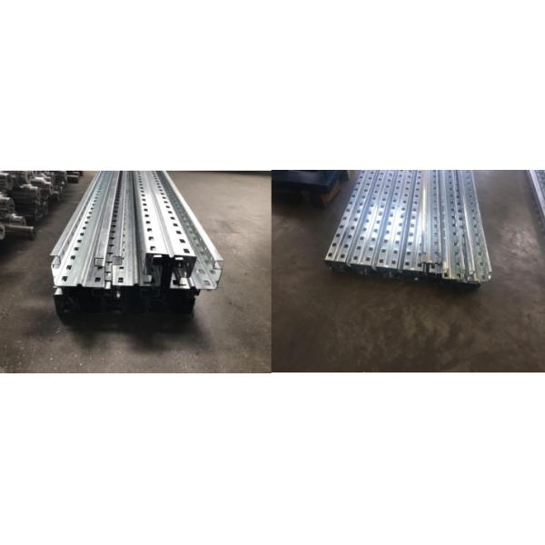 Heavy Duty Upright Roll Forming Machine For Warehouse Shelf