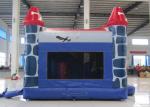 Customized inflatable bouncy castle printing inflatable bouncy castle with slide
